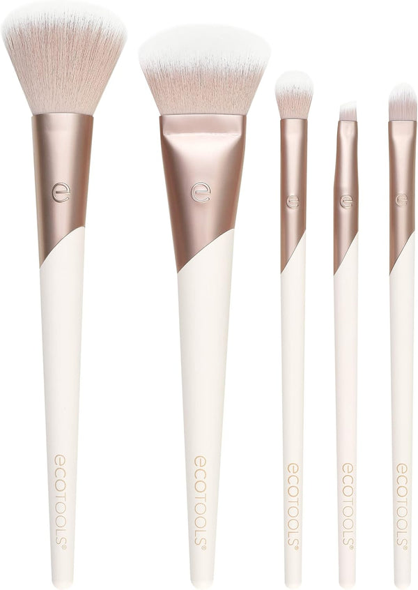 Set de 5 pinceaux visage EcoTools Luxe