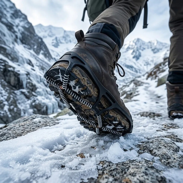 Crampons à ressorts pour glace et neige – 1 paire