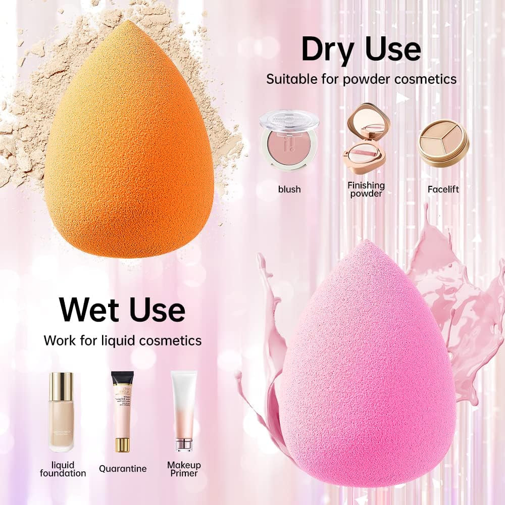 Set de 10 éponges à maquillage