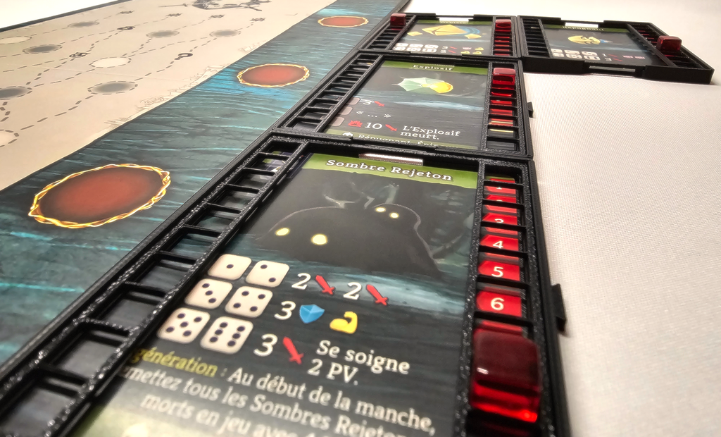 Slay The Spire – Organisateur de cartes monstres (ensemble de 16) (non officiel)