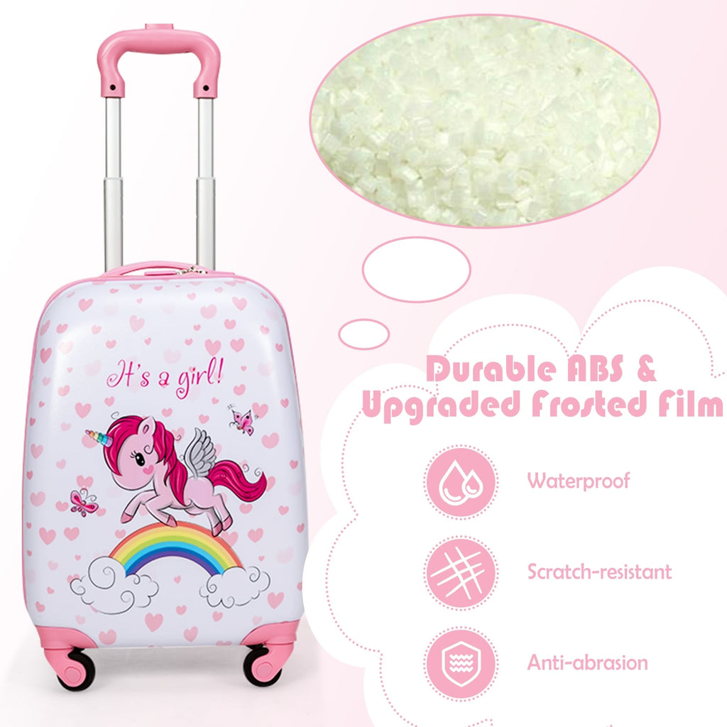 Ensemble valise et sac à dos pour enfants 2 pièces