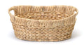 Grand panier ovale en jacinthe