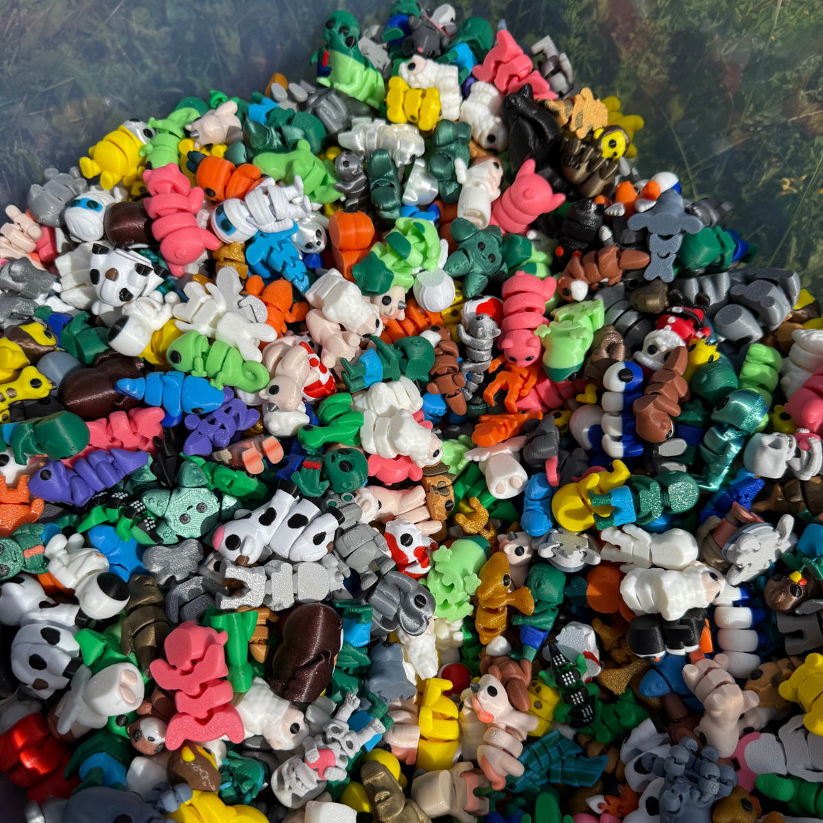 Figurine surprise MoryThings du paquet aléatoire de 100 pièces