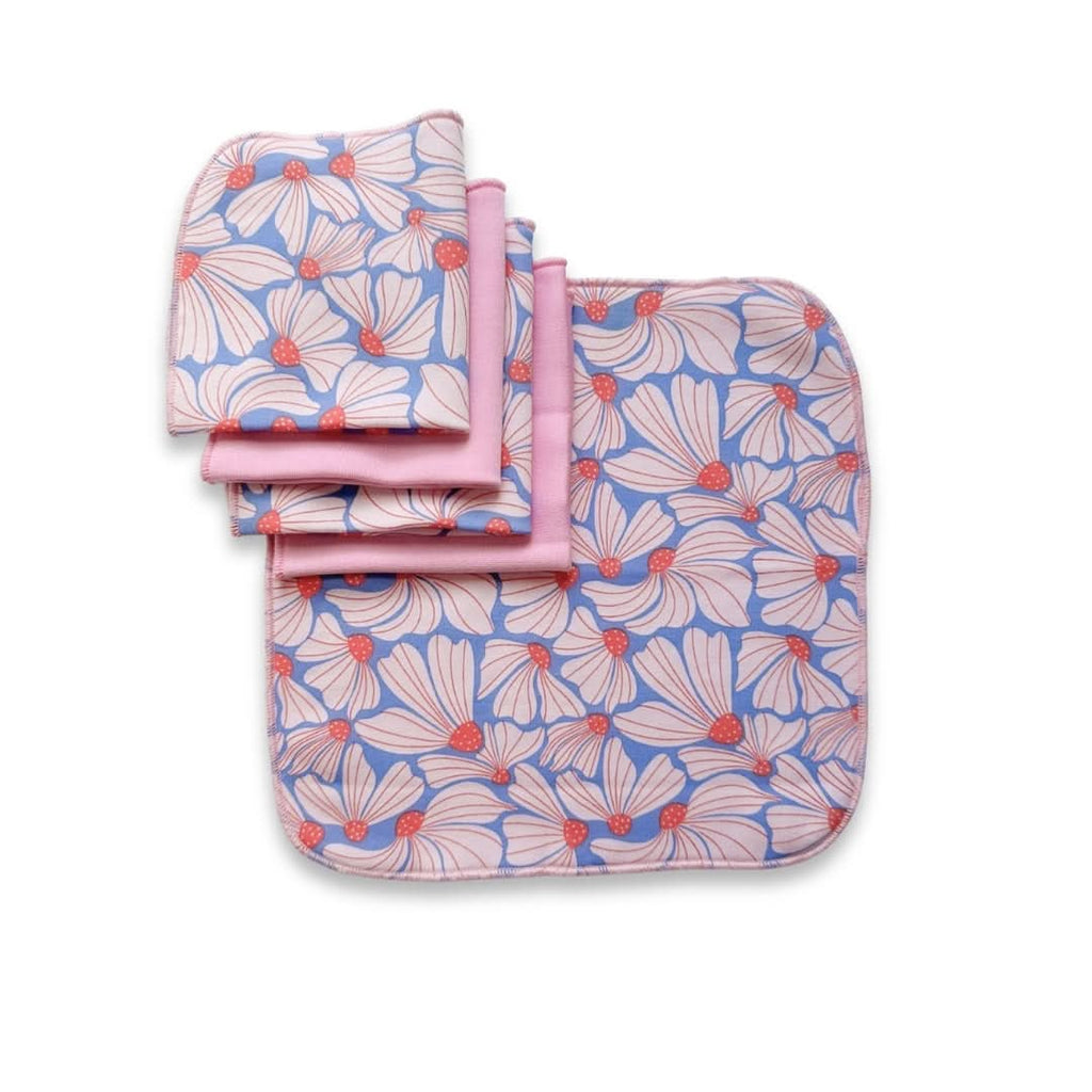 Débarbouillettes en bambou pour bébé (lot de 5) | Sunkissed