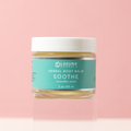 Pot en verre du baume corporel apaisant Soothe à la lavande, 60 ml
