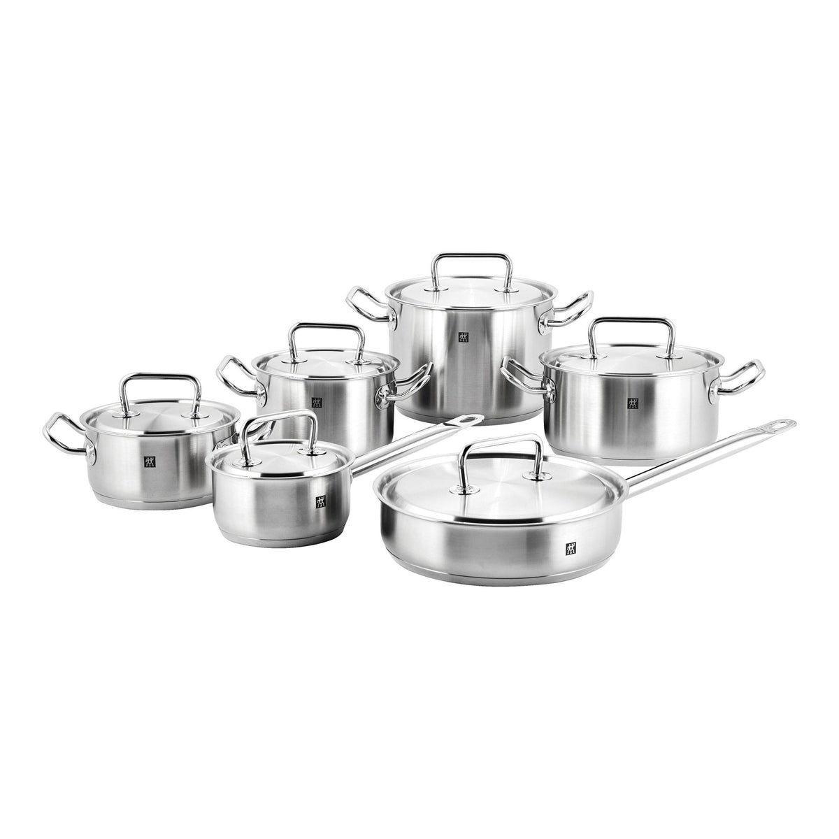 Batterie de cuisine ZWILLING Twin Classic 12 pièces en acier inoxydable