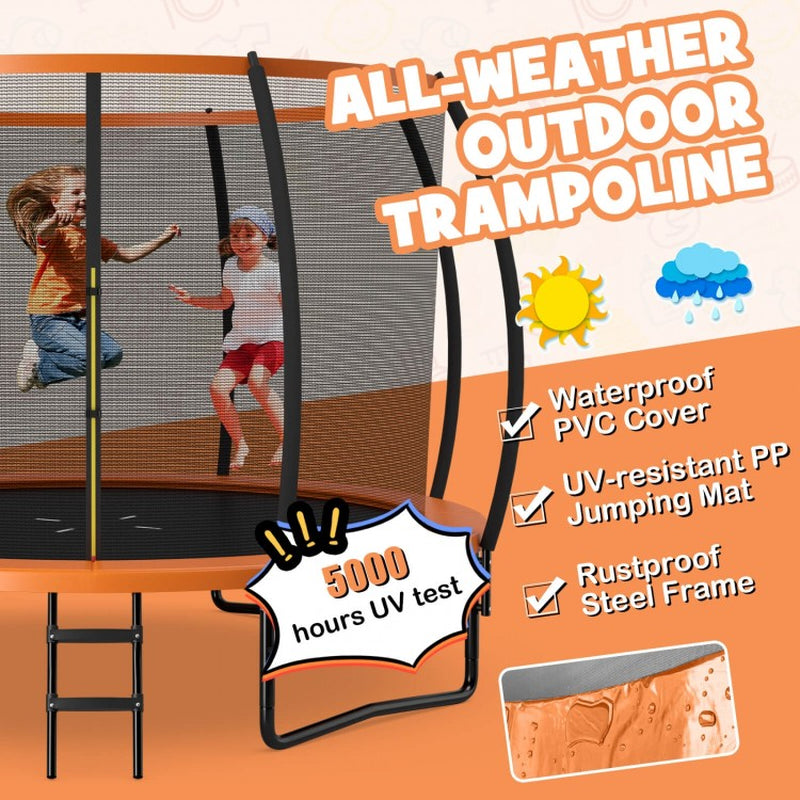 Trampoline récréatif 12 pieds homologué ASTM avec échelle