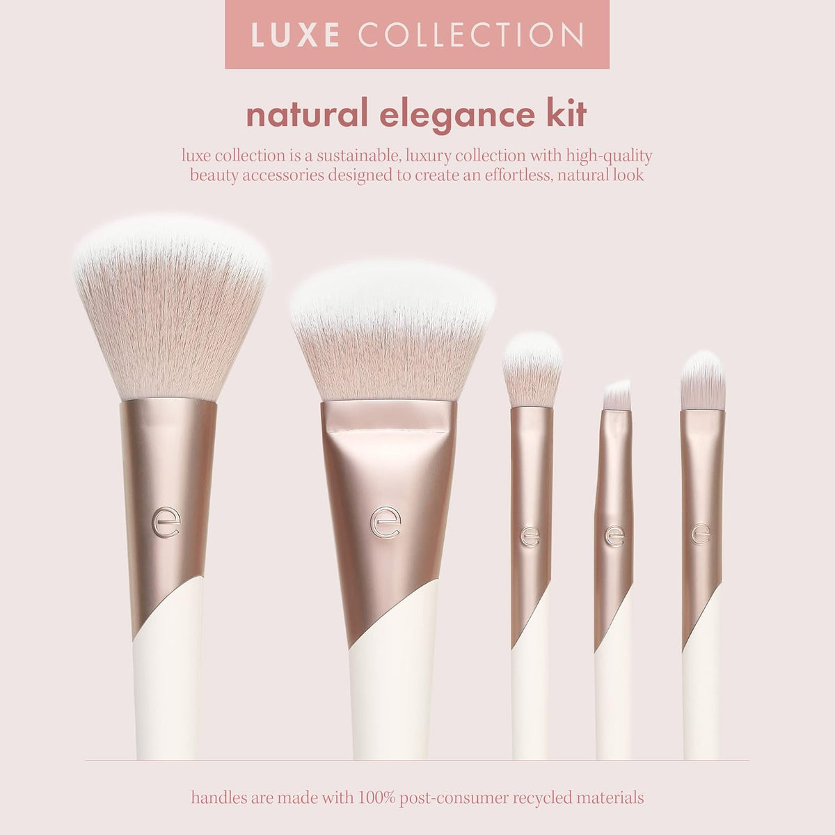 Set de 5 pinceaux visage EcoTools Luxe