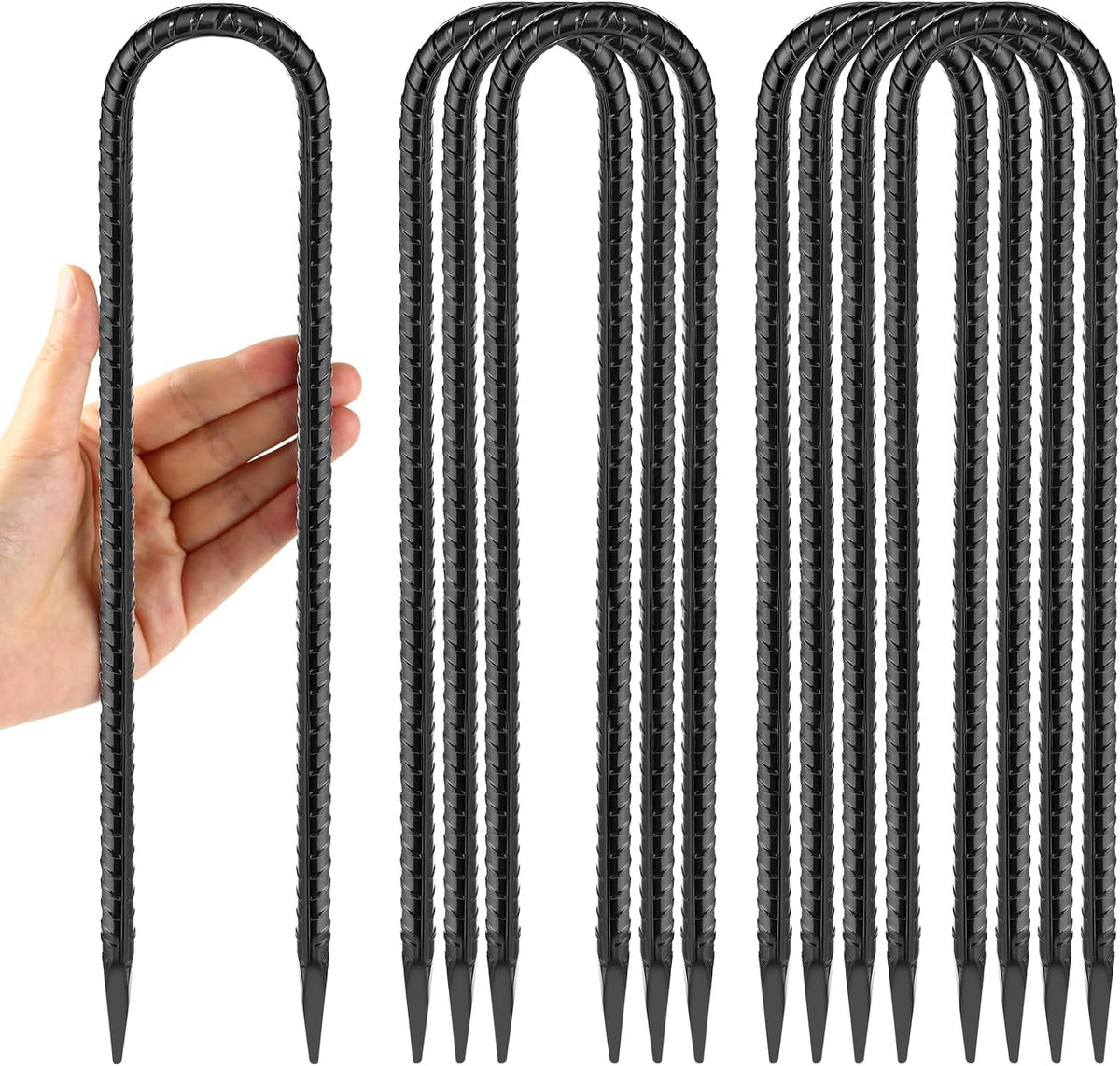 Piquets de fixation pour trampoline, 8 pièces