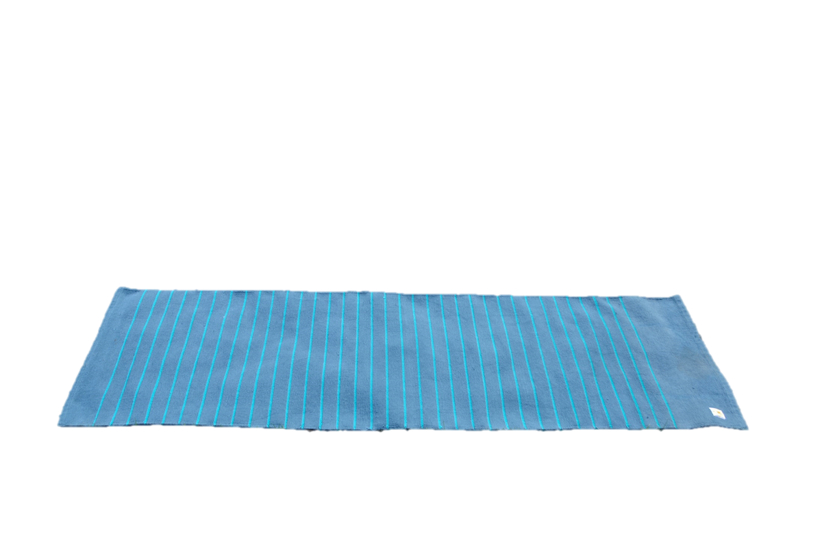 Tapis de sol tissé à la main en coton pour yoga, méditation et prière