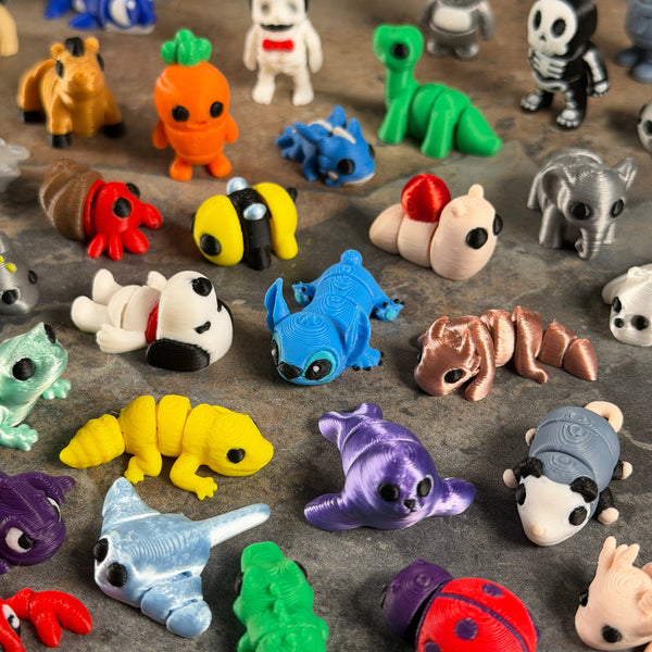 Paquet MoryThings aléatoire de 100 figurines surprises