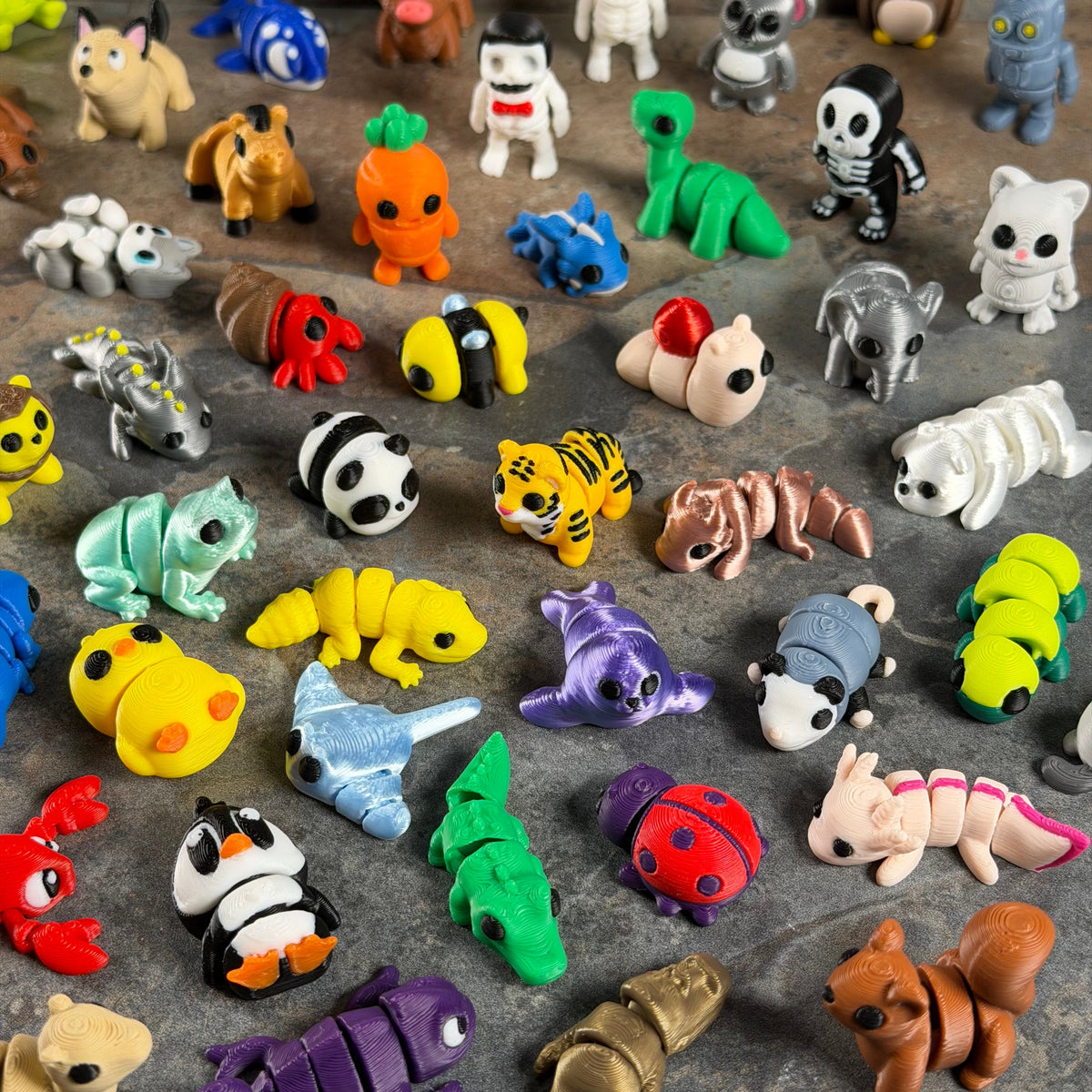 Figurine surprise MoryThings du paquet aléatoire de 100 pièces