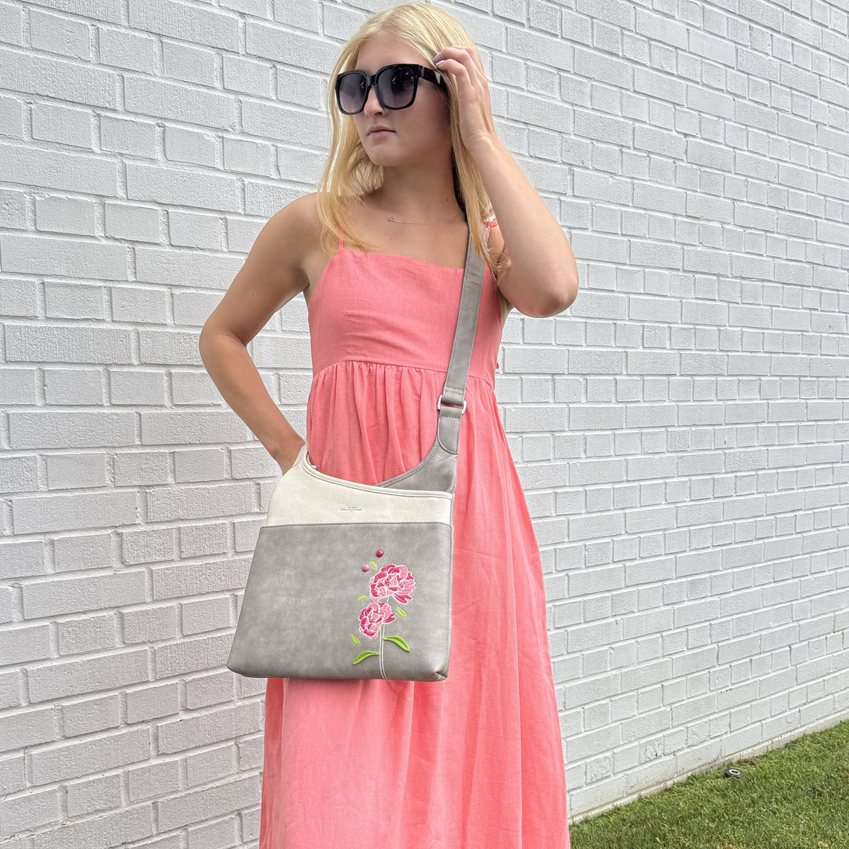 Sac Messager Peony