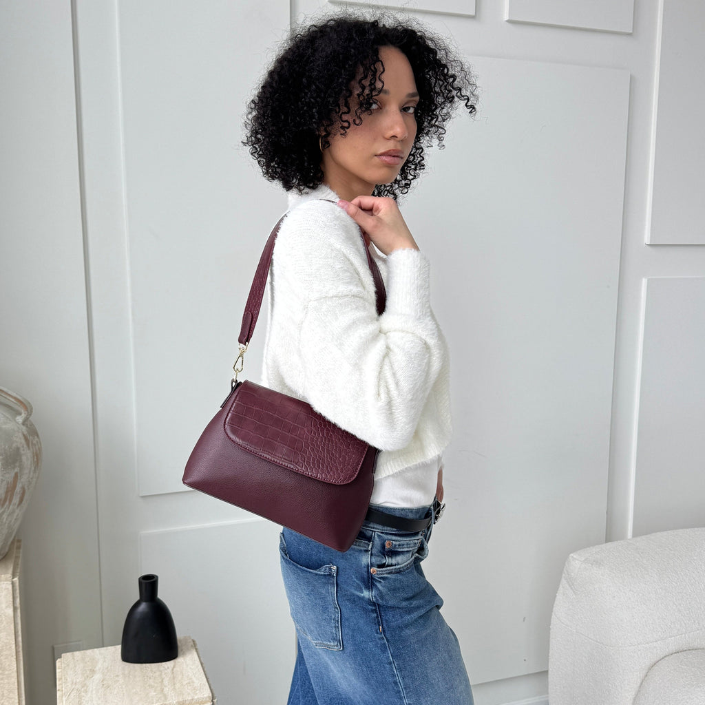 Sac bandoulière convertible Gianna