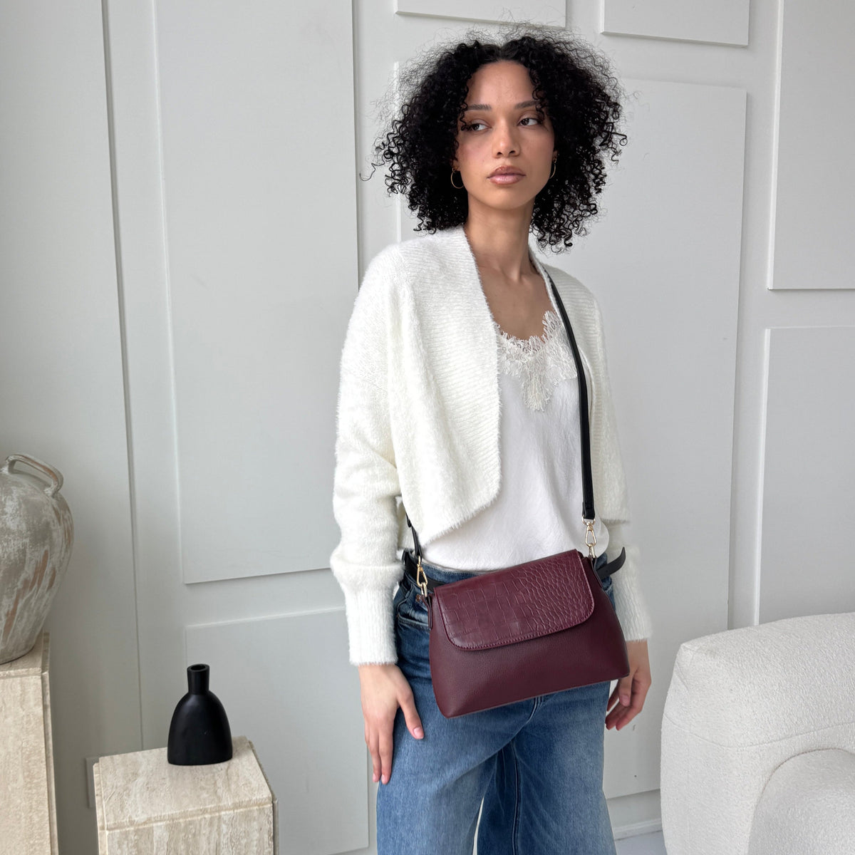 Sac bandoulière convertible Gianna