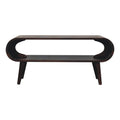 Table basse Amaya noyer en bois de manguier massif