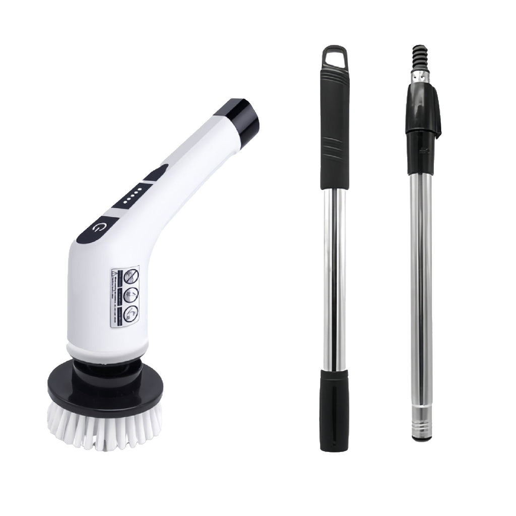 Brosse à récurer électrique sans fil rechargeable