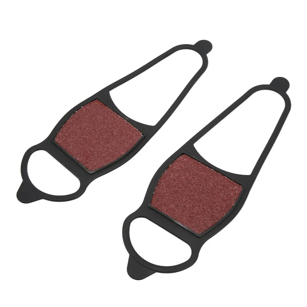 Semelles antidérapantes abrasives pour glace