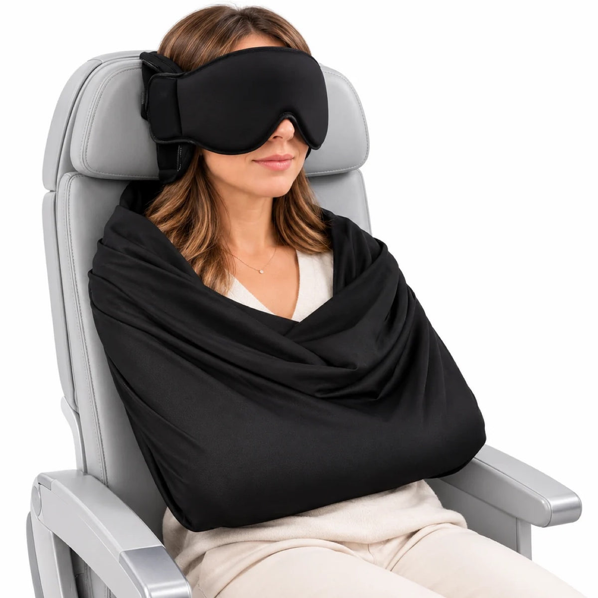 Ensemble de sommeil 3-en-1 pour voyage en avion