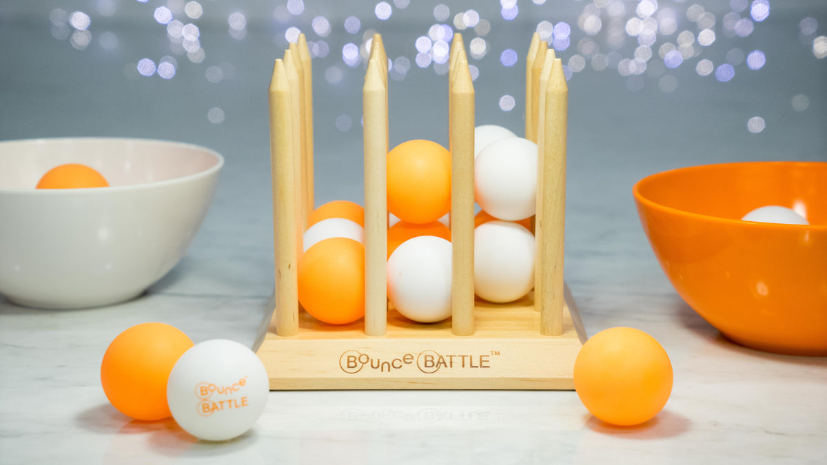 Bounce Battle Édition Bois : jeu addictif de stratégie, d'adresse et de hasard