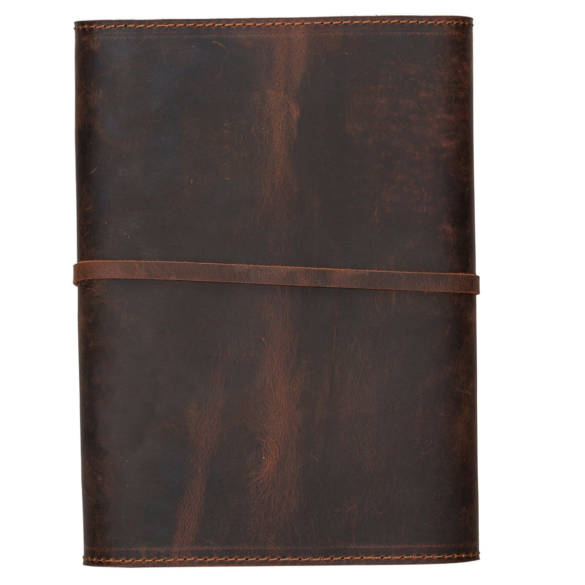 Couverture de journal en cuir faite à la main Broomfield