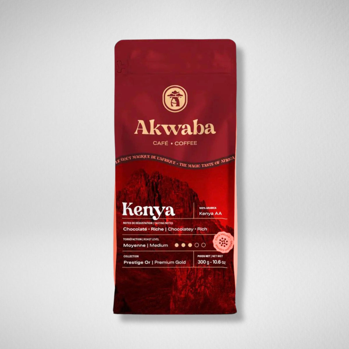 Café Moulu Kenya AA - 300 g (unité)