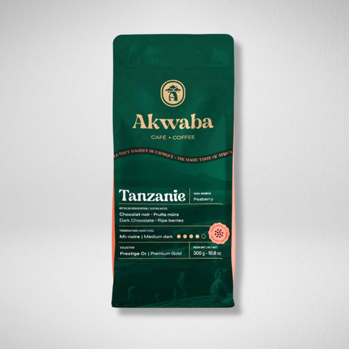 Café Moulu Tanzanie Peaberry - 300 g (unité)