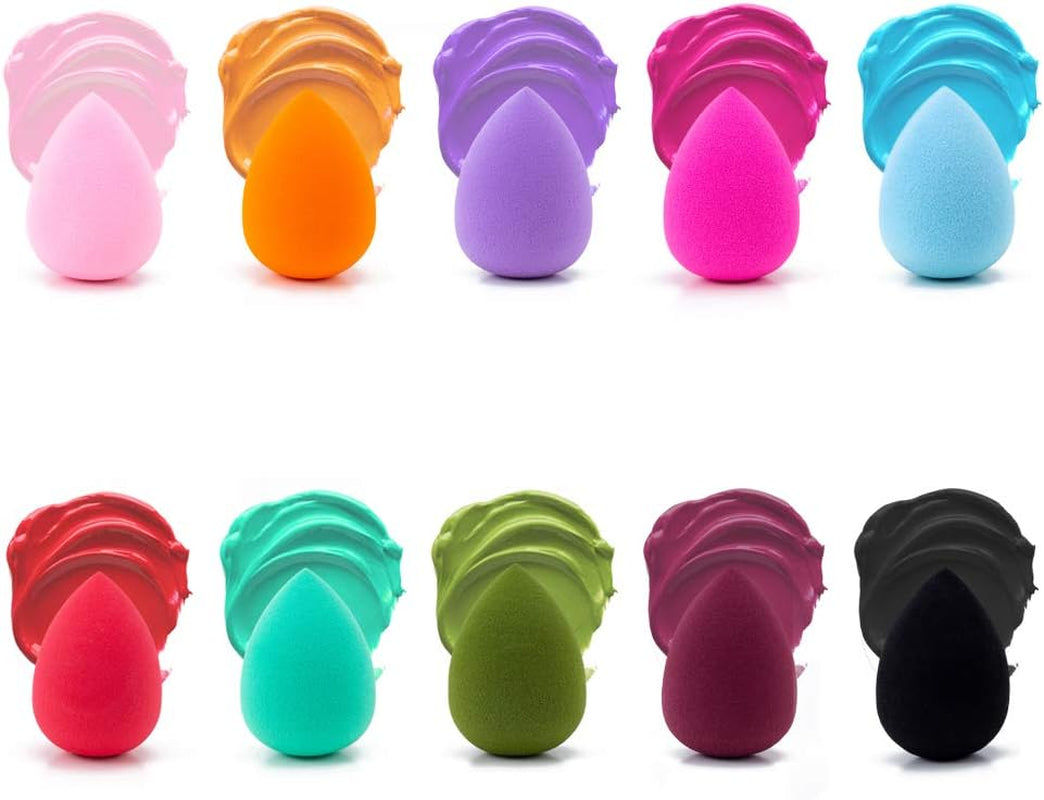 Set de 10 éponges à maquillage