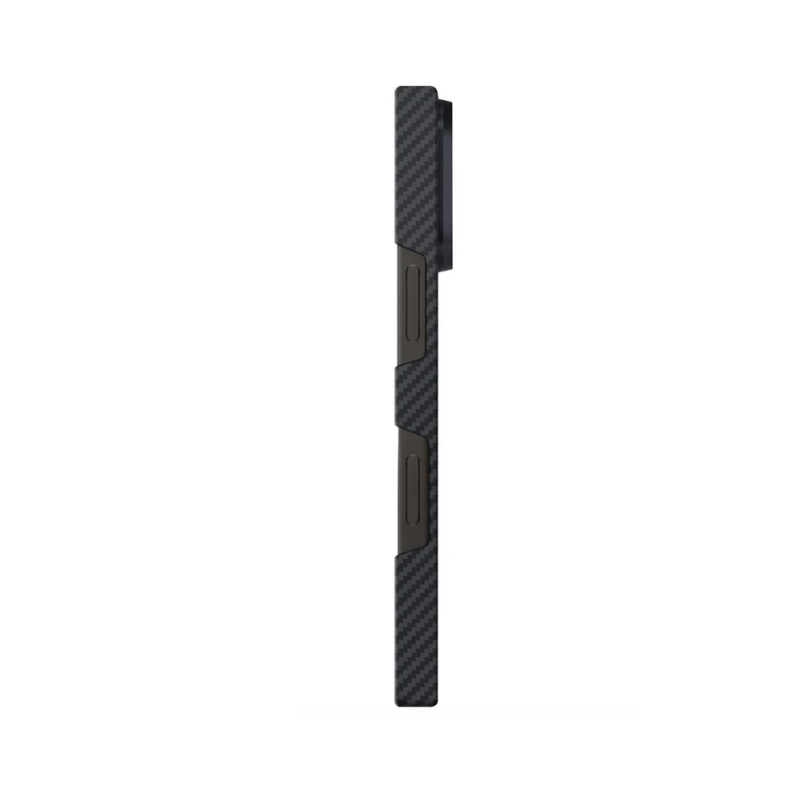 Étui véritable en fibre d'aramide pour iPhone 16 Pro