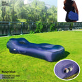 One-Touch Inflatable Bed, Electric Automatic Inflatable Sofa, Lightweight and Portable Outdoor Inflatable Mattress for Travel and Camping