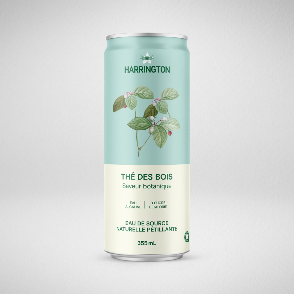 Harrington - Eau pétillante Thé des bois - 355 ml (unité)