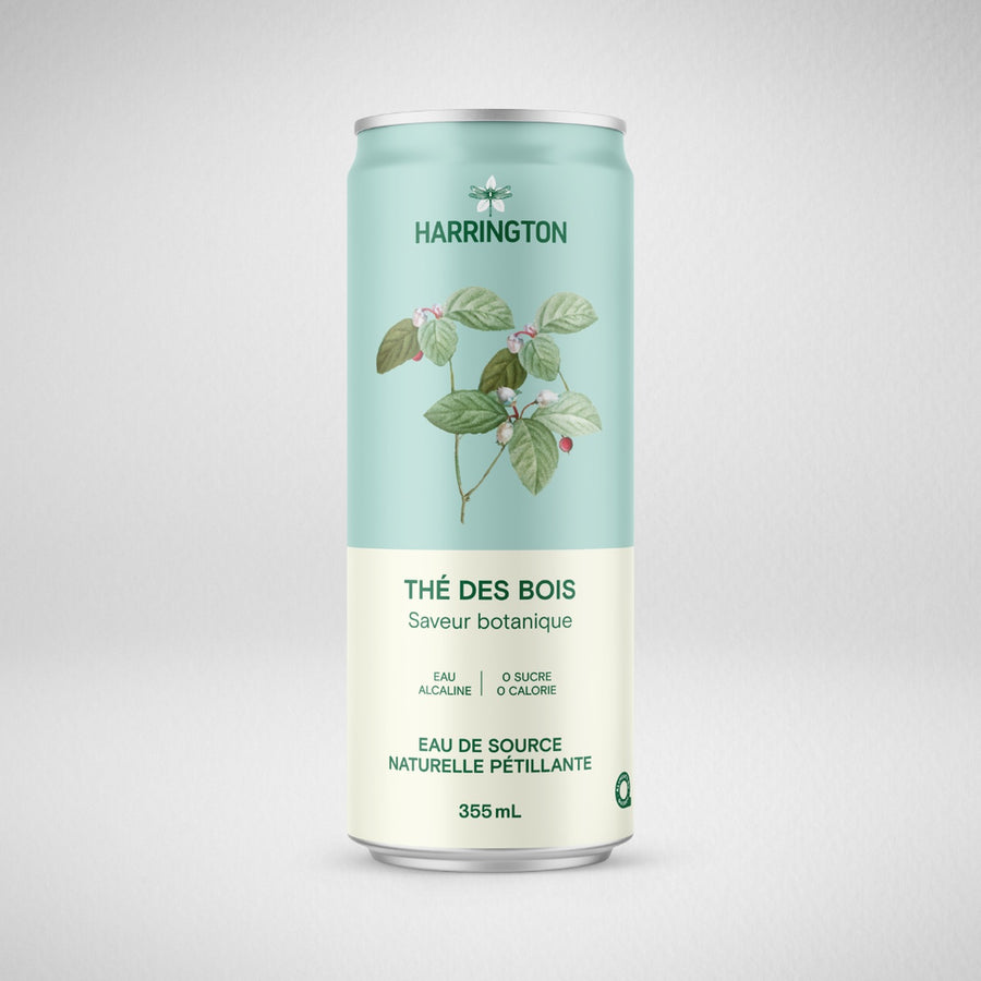 Harrington - Eau pétillante Thé des bois - 355 ml (unité)