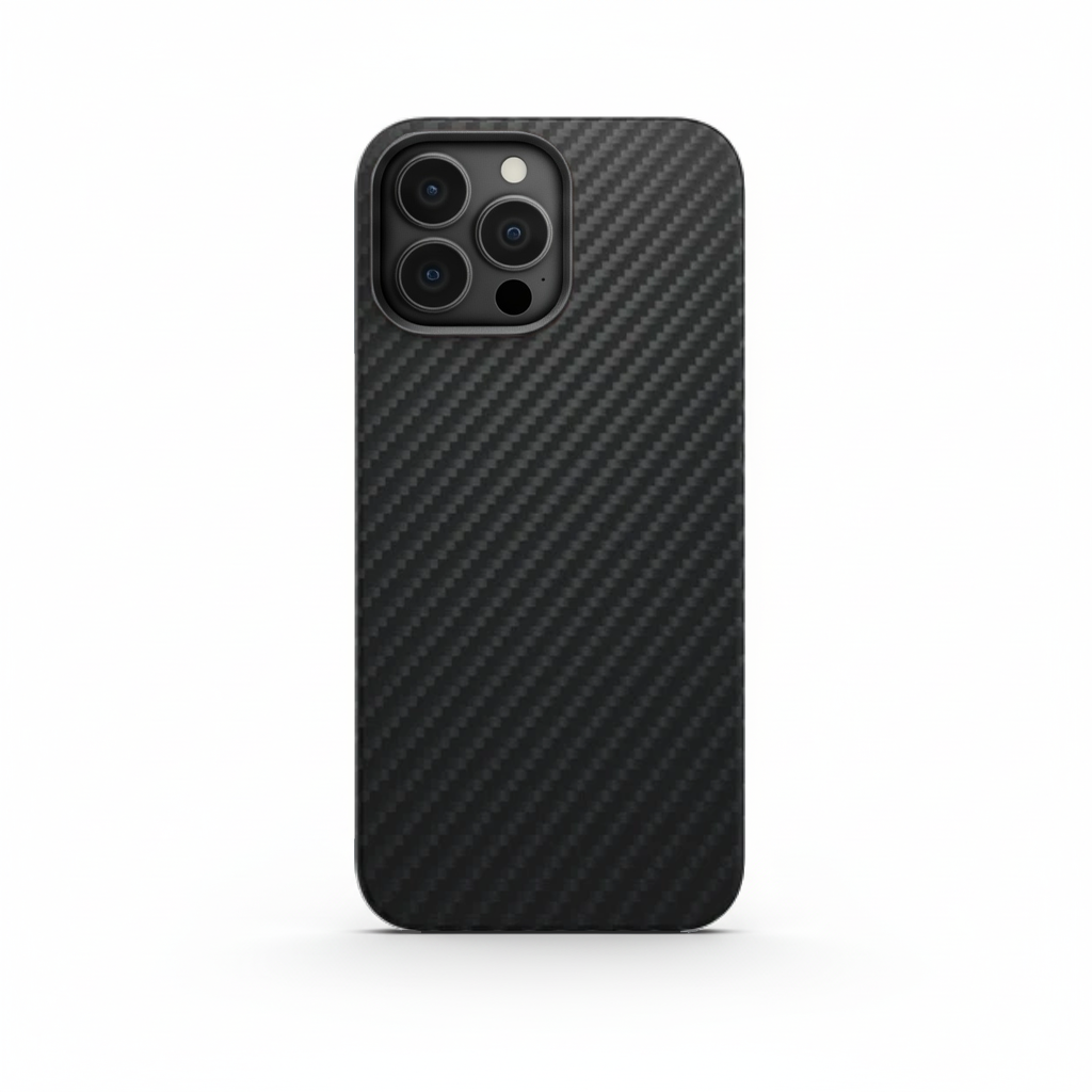 Étui véritable en fibre d'aramide pour iPhone 16 Pro