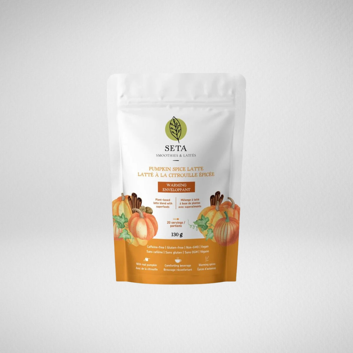 Latté à la Citrouille Épicée - 130 g (unité)