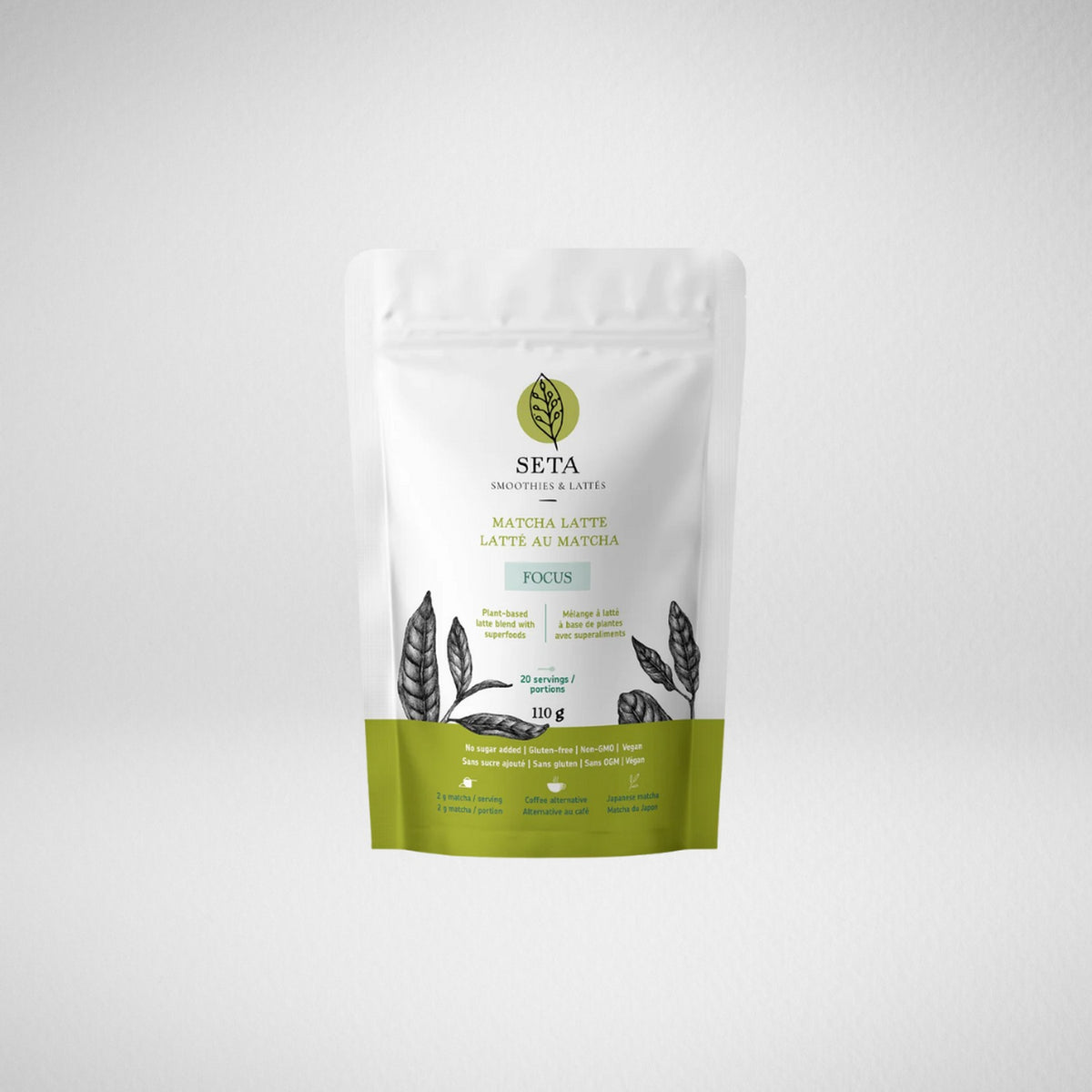 Latté au Matcha - 110 g (unité)