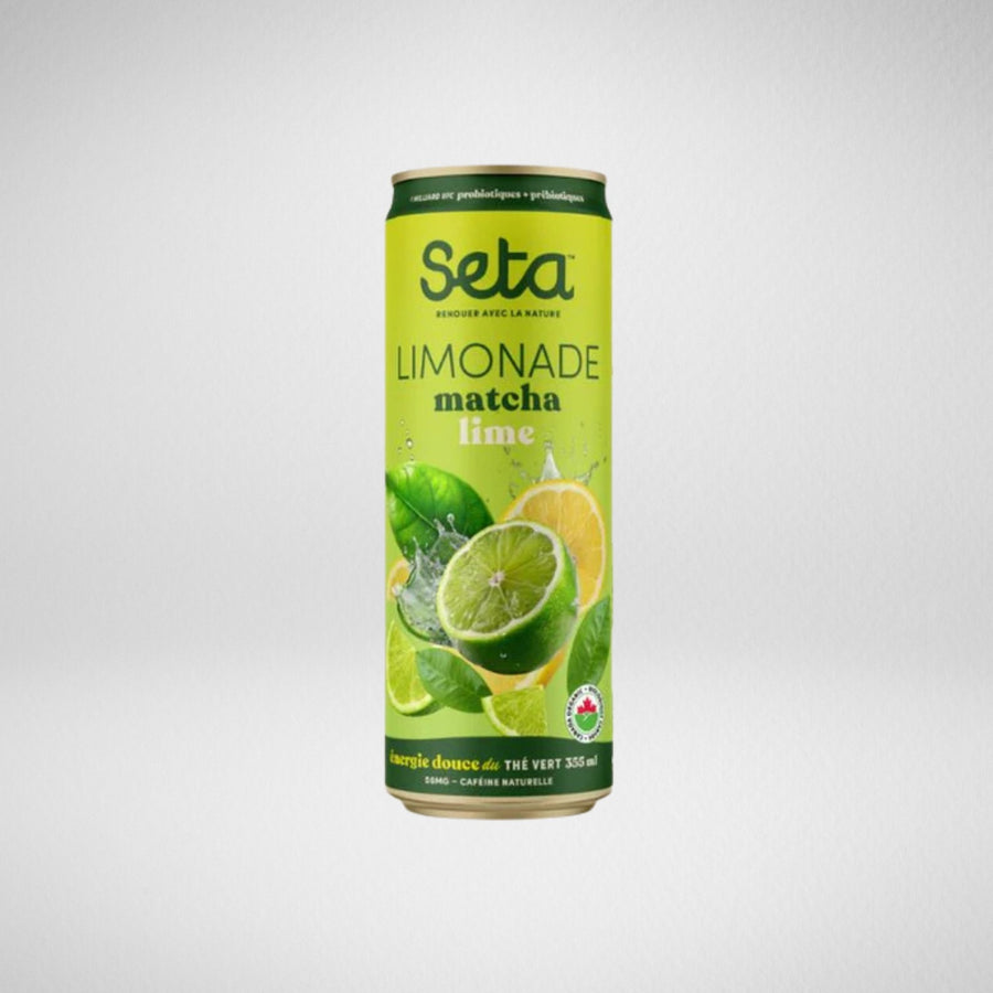Limonade matcha – Lime - 355 ml (unité)
