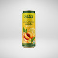 Limonade matcha – Pêche - 355 ml (unité)