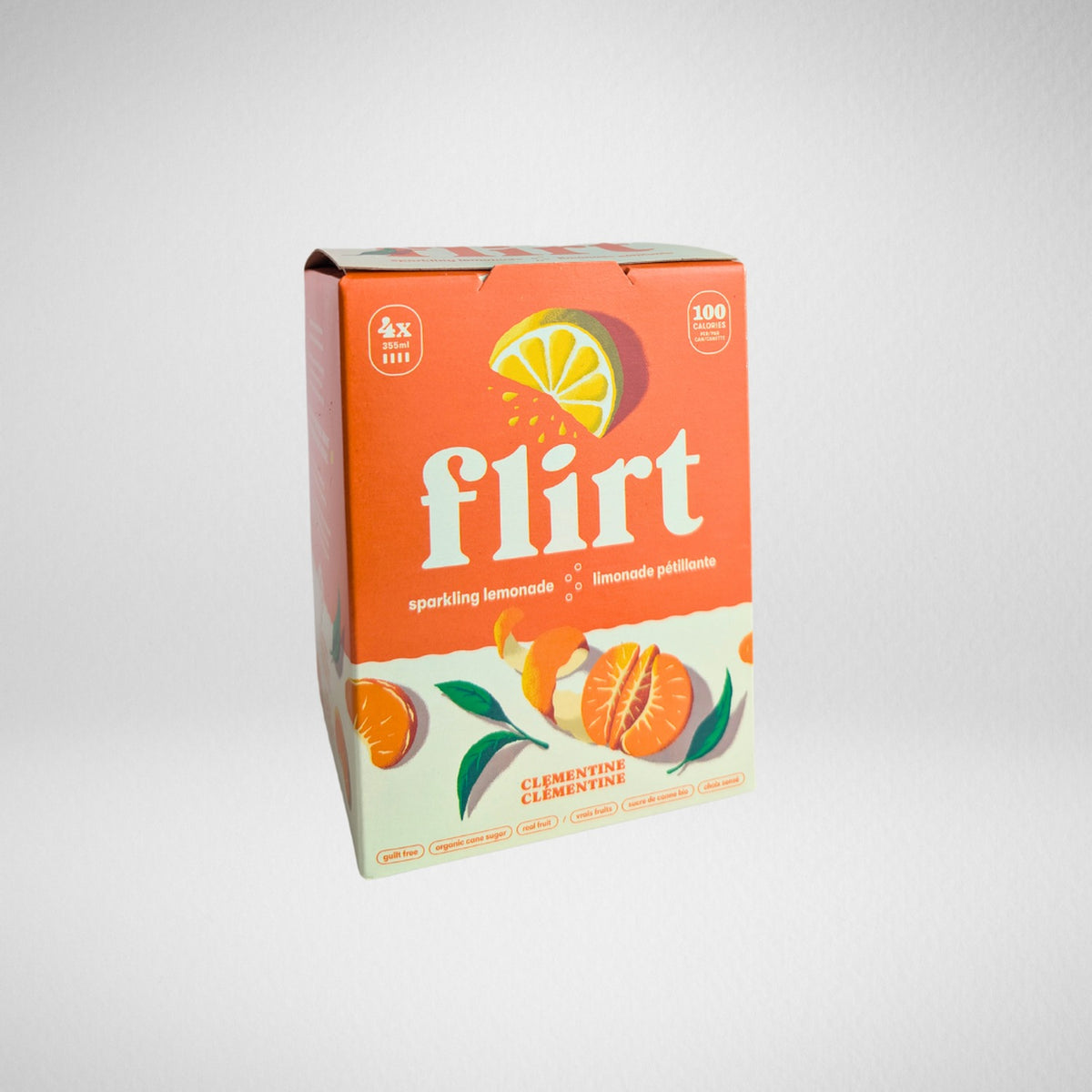 Flirt Limonade Pétillante Clémentine - 355 ml (unité)