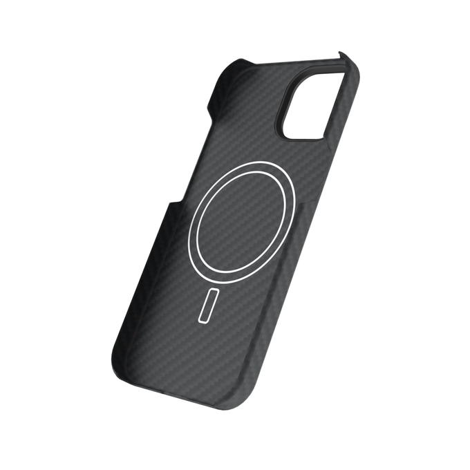 Étui véritable en fibre d'aramide pour iPhone 16 Pro