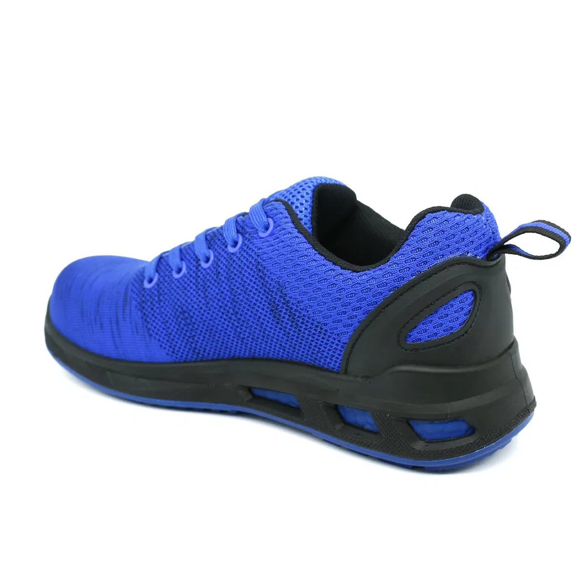 Chaussures de sécurité respirantes en tricot, embout acier