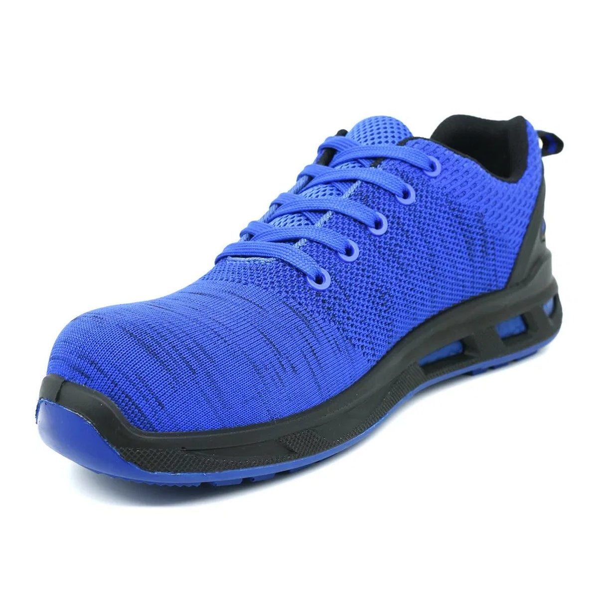 Chaussures de sécurité respirantes en tricot, embout acier