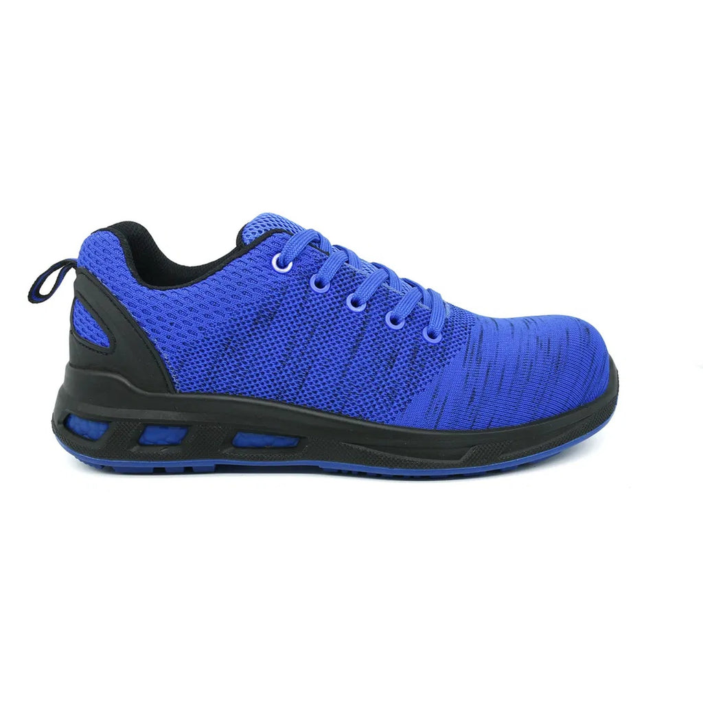 Chaussures de sécurité respirantes en tricot, embout acier