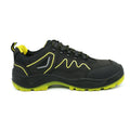 Chaussures de sécurité nubuck noir antidérapantes