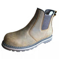 Chaussures de sécurité Goodyear marron sans lacets