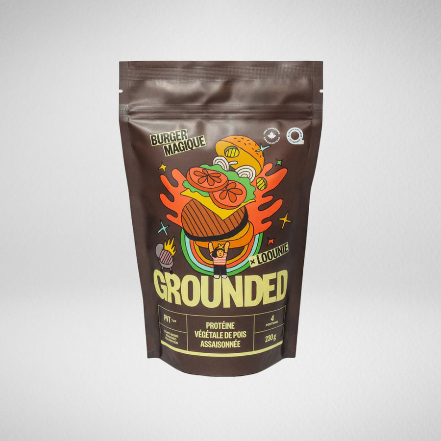 Grounded - Protéine végétale Le Burger Magique - 230 g (unité)