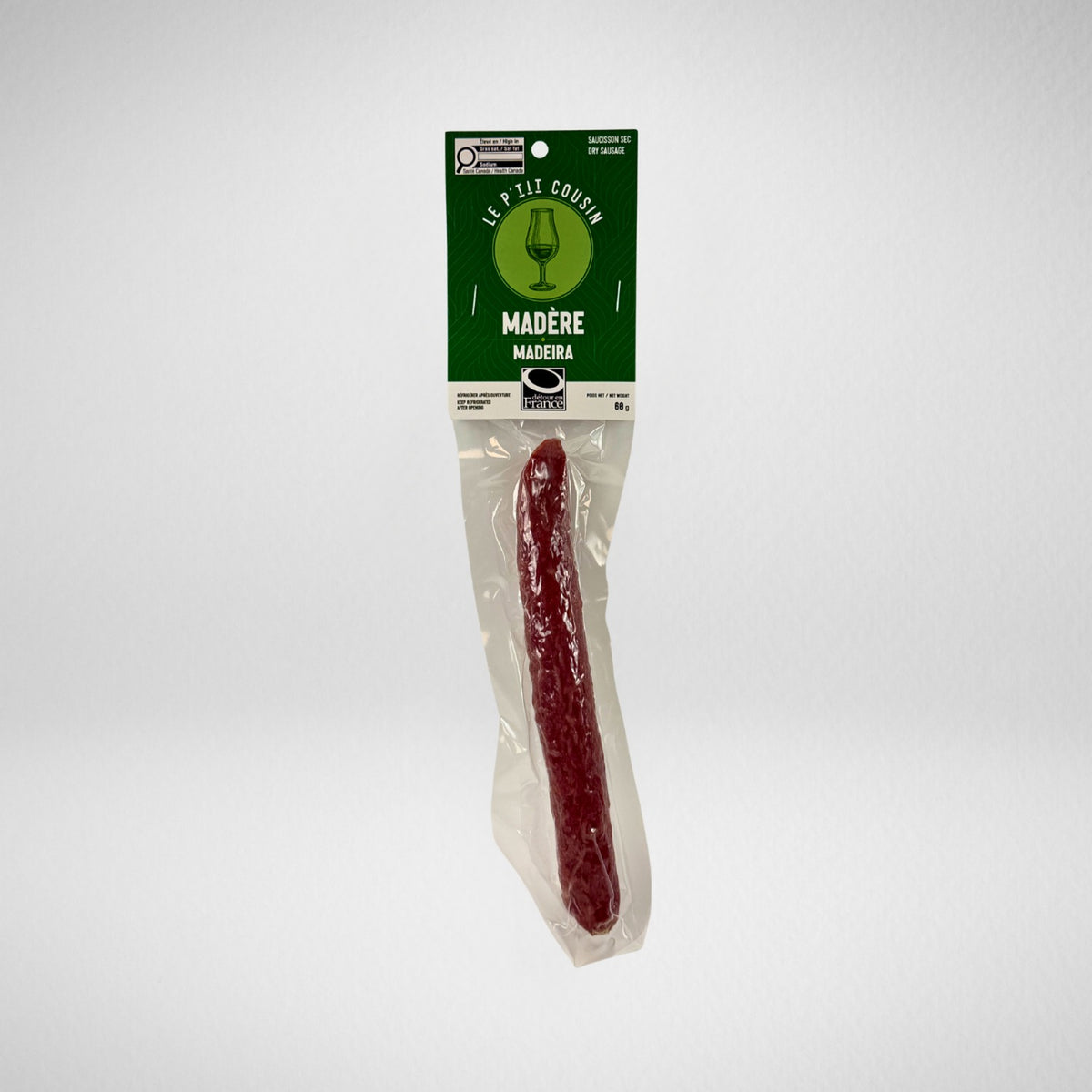 Détour en France - Saucisson sec au Madère - 60 g (unité)
