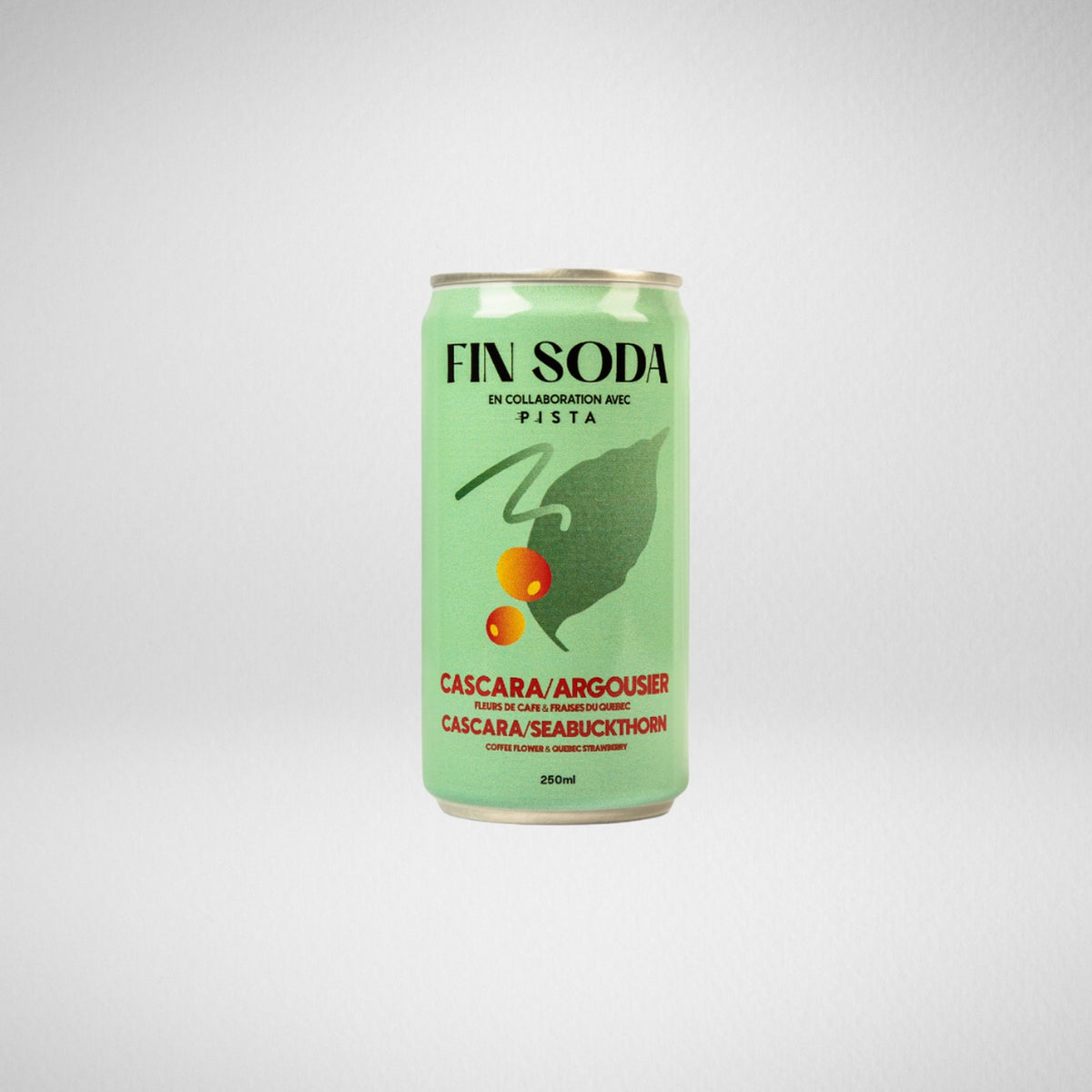 Soda Cascara et Argousier - 250 ml (unité)