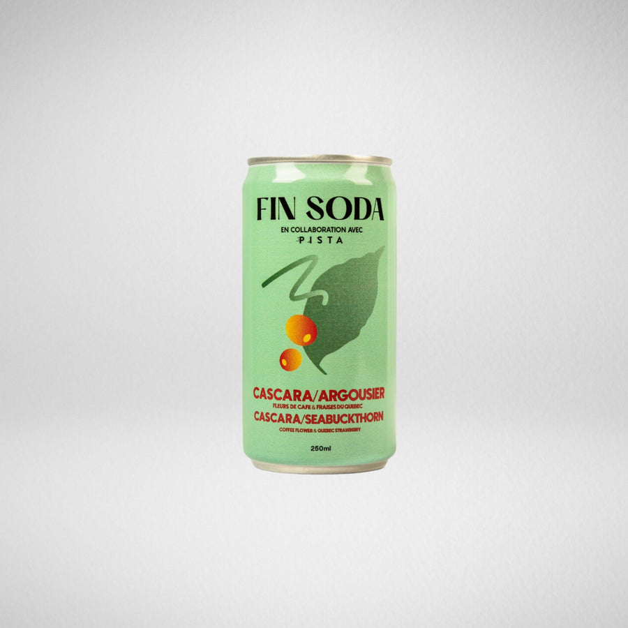 Soda Cascara et Argousier - 250 ml (unité)