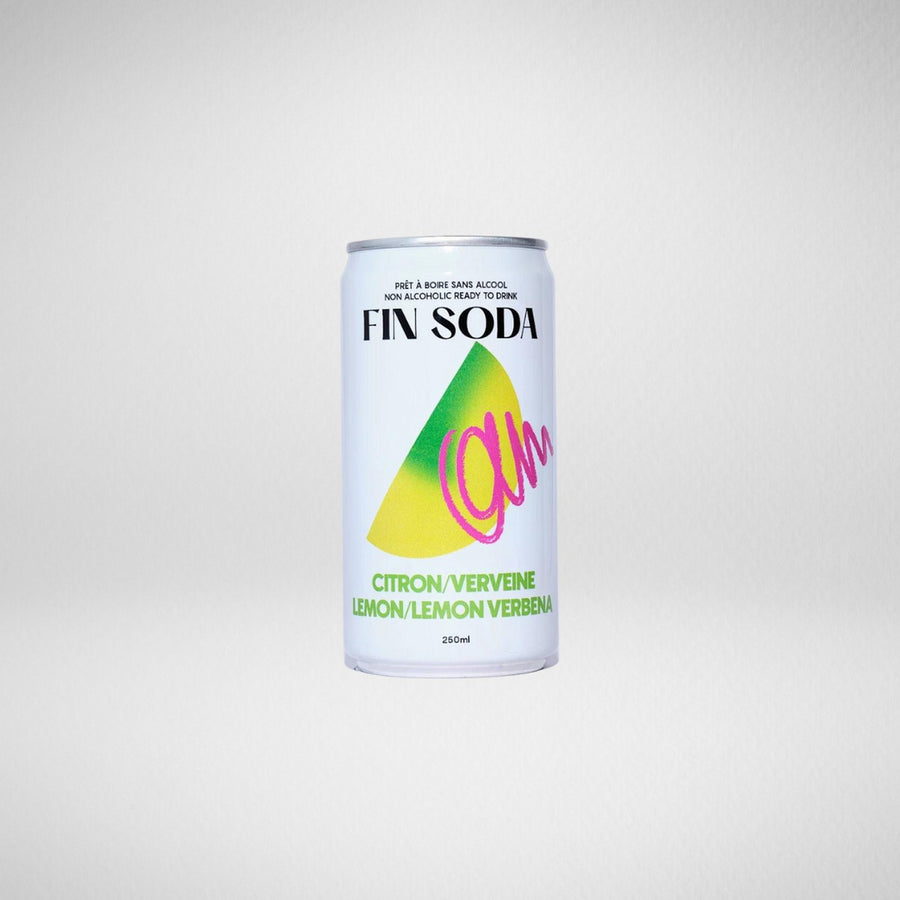 Fin Soda - Citron & Verveine - 250 ml (unité)